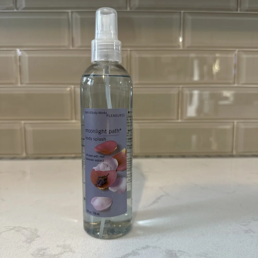 Vintage Bath & Body Works Moonlight Path Body Splash 8 oz‎ New
